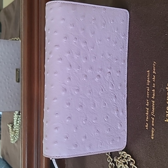 Kate Spade Lilac Crossbody Bag with Chain - Picture 4 of 10